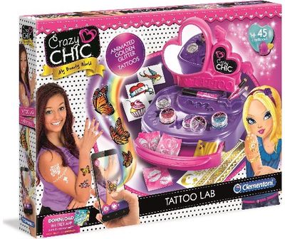 Tatuiruočių kūrybinis rinkinys CRAZY CHIC