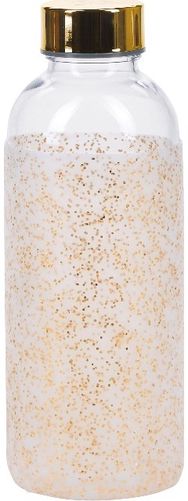 Plastikinė gertuvė ME SILICONE GOLD DOTS, 650 ml