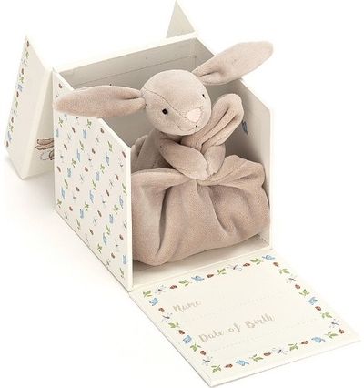 Kūdikio žaislas dovanų dėžutėje MY FIRST BUNNY SOOTHER