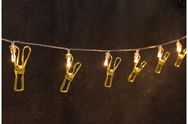 Šviesų girlianda CLIP GOLD, 10 LED