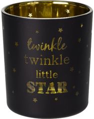 Žvakidė TWINKLE BLACK/WHITE, 10 cm