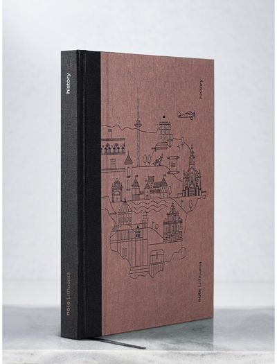 Suvenyrinė užrašinė NOTE LITHUANIA HISTORY