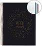 Sąsiuvinis GOLDEN BLACK su spirale, A4, 120 l., lang., Galaxy