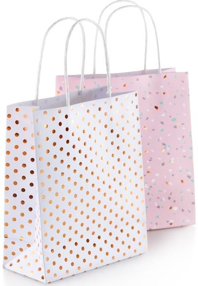 Dovanų maišeliai ROSE GREY, 18x31 cm, 2 vnt.