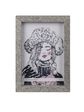 Nuotraukų rėmelis SILVER GLITTER WOOD, 10x15 cm