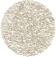 Stalo padėkliukas ALMA GOLD, 38 cm