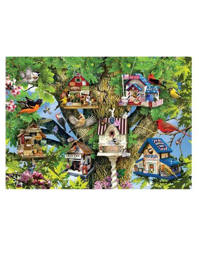 Dėlionė RAVENSBURGER 1000 Bird Village