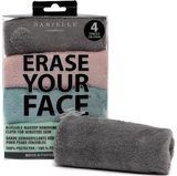 Daugkartinės makiažo valymo servetėlės ERASE YOUR MAKEUP, 4 vnt.