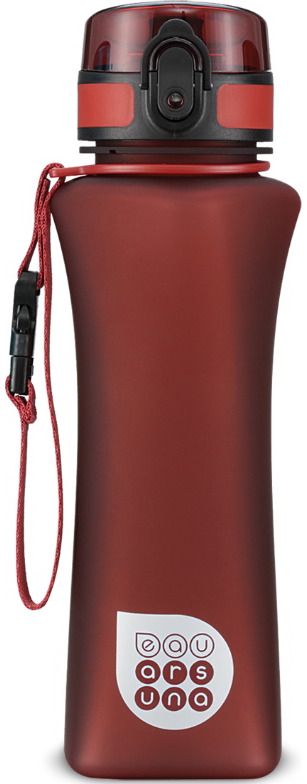 Plastikinė gertuvė NEW MATTE RED, 500 ml
