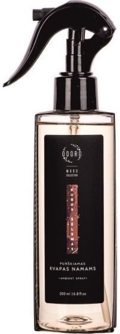 Purškiamas kvapas ODORO MOOD KUBOS ŠĖLSMAS, 200 ml