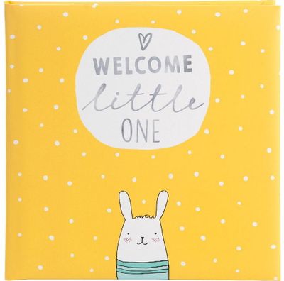 Albumas GB WELCOME LITTLE ONE YELLOW, 25x25/60