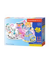 Dėlionė CASTORLAND 12 Maxi Princess Carriage