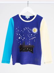 Marškinėliai berniukams ilgomis rankovėmis KM NAKTIS, 134-140