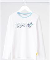 Marškinėliai berniukams ilgomis rankovėmis KM RITERIS, 98-104, balta