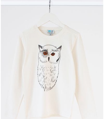 Marškinėliai berniukams ilgomis rankovėmis PELĖDA, 122-128