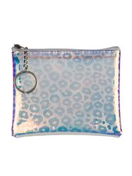 Dėklas HOLOGRAPHIC ANIMAL PRINT, 12,5x10 cm, 2 rūšių