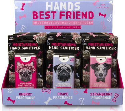 Drėkinamasis antibakterinis rankų skystis BEST FRIEND DOGS, 15 ml