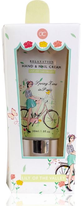 Rankų priežiūros rinkinys SPRING TIME IN PARIS (rankų kremas+dildė), 30 ml