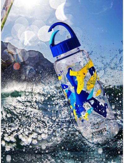 Tritano gertuvė KYKYOTO CORAL BLUE CLIP ON, 650 ml