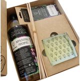 Namų kvapų rinkinys AROMIKA JUODOJI ORCHIDĖJA (namų kvapas+papildymas+sausas kva