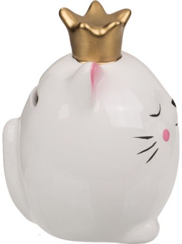 Taupyklė KITTEN WHITE, 9x7 cm