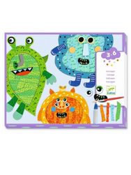Kūrybinis rinkinys DJECO For little ones COLLAGES TEAR AND STICK