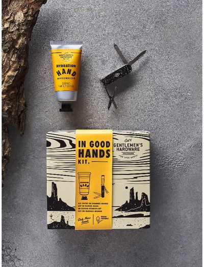 Rankų priežiūros rinkinys IN GOOD HANDS (rankų kremas+daugiafunkcinis nagų priež iūros įrankis), 50 ml