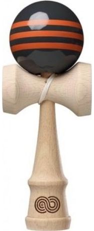 Žaislas KENDAMA Kaizen 1.0 Triple Stripe - Charcoal with Orange Triple Stripe - Gloss