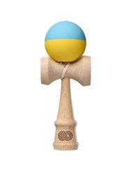 Žaislas KENDAMA Kaizen 2.0 Half Split - Light Blue and Yellow - Silk