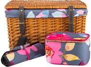 Krepšys iškyloms su indais GARDENIA GREY FLORAL