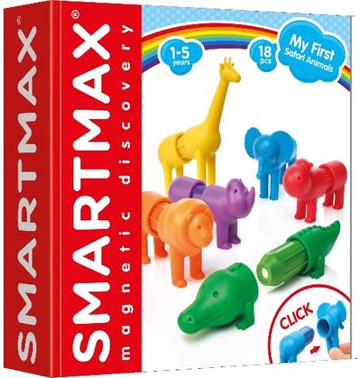 Konstruktorius SMARTMAX My First Safari Animals