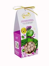 Dražė TRAŠKIAI su balt. šokoladu ir vyšniomis ŽIRBLIS, 50 g
