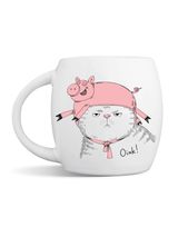 Puodelis OINK, 450 ml