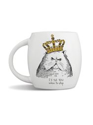 Puodelis CAT WITH A CROWN, 450 ml