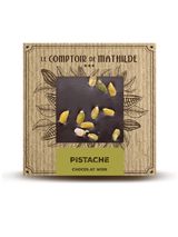 Juodasis šokoladas su pistacijomis LE COMPTOIR DE MATHILDE 80 g.