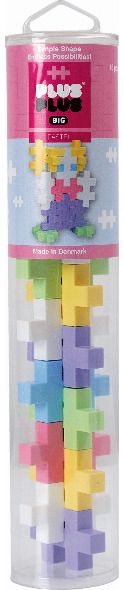 Konstruktorius PLUS PLUS BIG Pastel 15 det.,vamzdelis