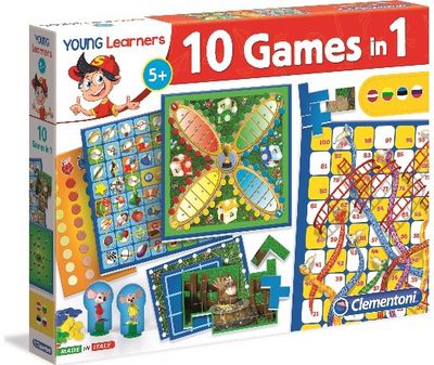 Stalo žaidimų rinkinys YOUNG LEARNERS 10 žaidimų