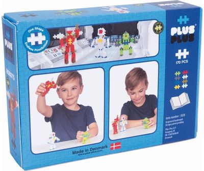 PLUS PLUS konstruktorius, Robotai, 170 det.