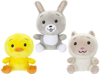 Pliušinis žaislas SITTING SQUISHIMI EASTER 3 12cm, 3 rūšys, 12CDU, 3 serija