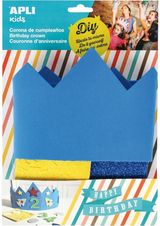 Kūrybinis rinkinys EVA FOAM CROWN BLUE 1 vnt.