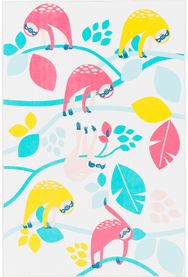 Vaikiškas kilimas LAZY WHITE, 100x150 cm