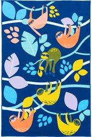 Vaikiškas kilimas LAZY BLUE, 100x150 cm