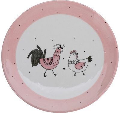 Lėkštė CHICKEN&ROOSTER, 24 cm