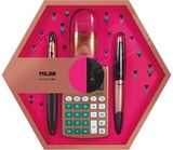 Dovaninis rinkinys MILAN COPPER PINK dėžutėje, 4 dalių