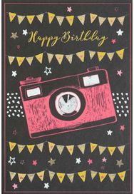 Atvirukas HB CAMERA BLACK