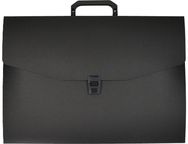 Dėklas plastikinis TIP TOP su rankena, A3, juodas