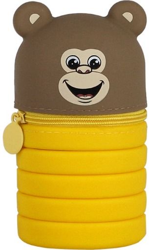Penalas Spirit MONKEY, silikoninis, Brown-Yellow