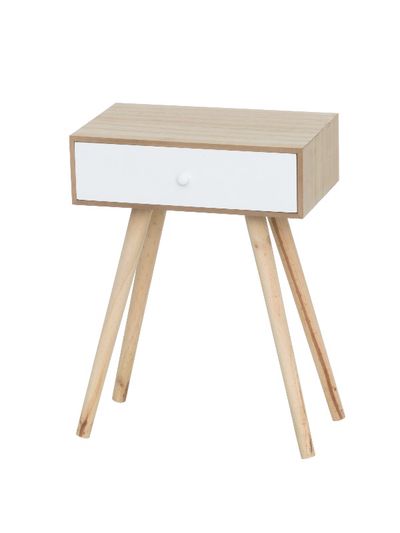 Naktinis staliukas DRAWER, 40x24x54 cm