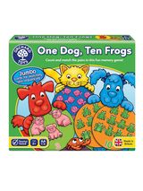 Lavinamasis stalo žaidimas ONE DOG, TEN FROGS