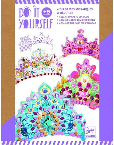 Kūrybinis rinkinys DJECO LIKE A PRINCESS (karūnos)